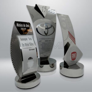 TROFÉUS DE AÇO INOX